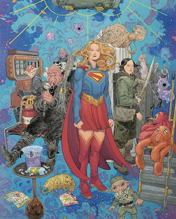 Supergirl Comic Art