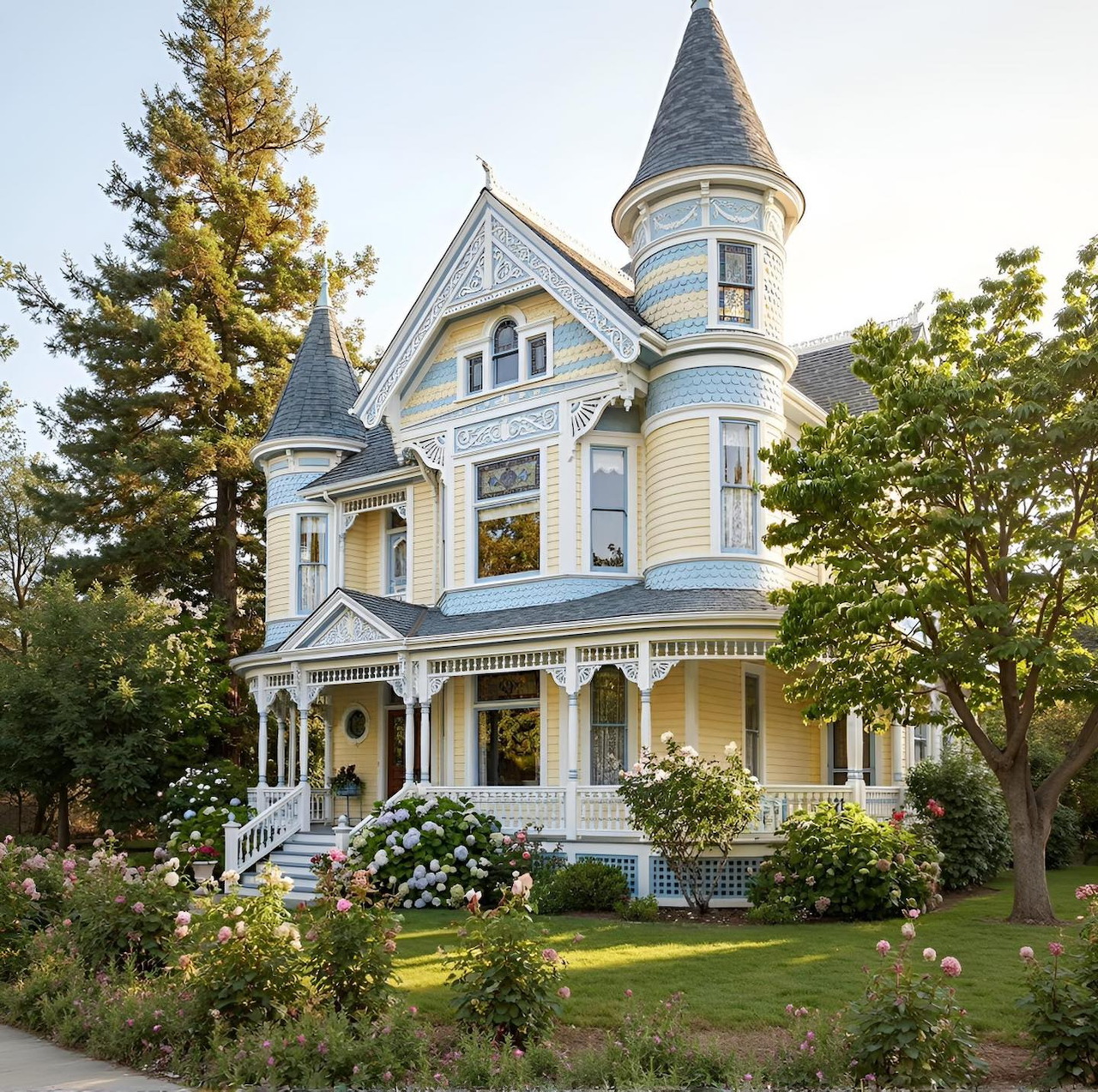 Victorian House with Turret