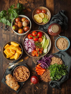 Fresh Salad Ingredients