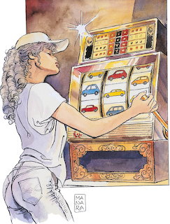 Milo Manara Woman Slot Machine