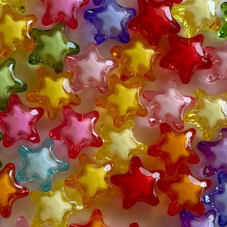 Colorful Star Beads