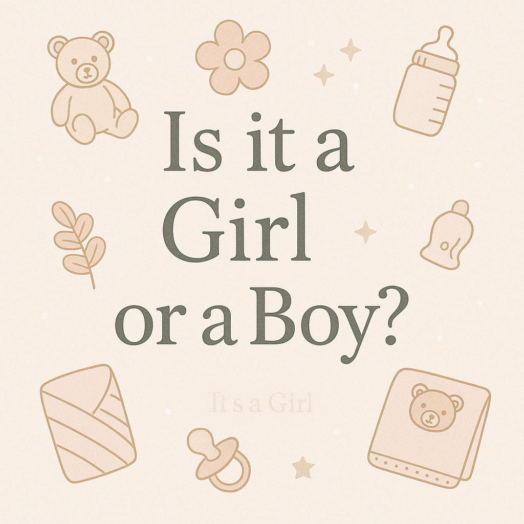 Girl or Boy Sign
