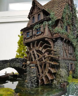 Miniature Water Mill House