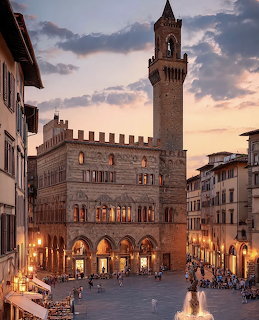 Palazzo Vechio Florence Sunset