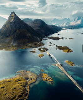 Mountain Fjord Bridge