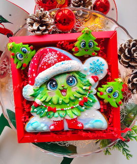Christmas Tree Cookie Decoration