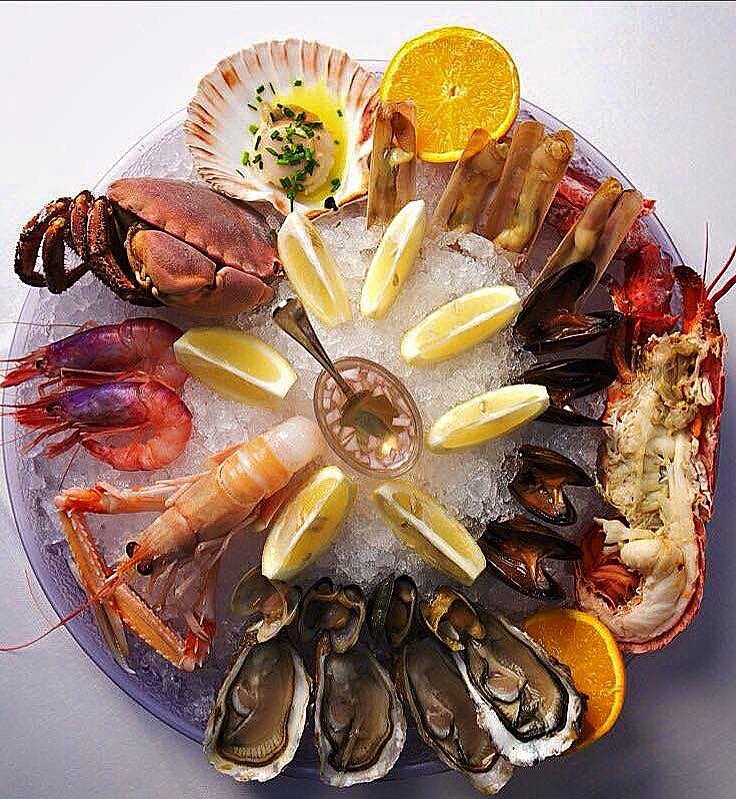 Seafood Platter on Ice