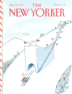New Yorker Winter Ski Cover