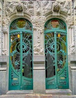 Art Nouveau Facade Buenos Aires