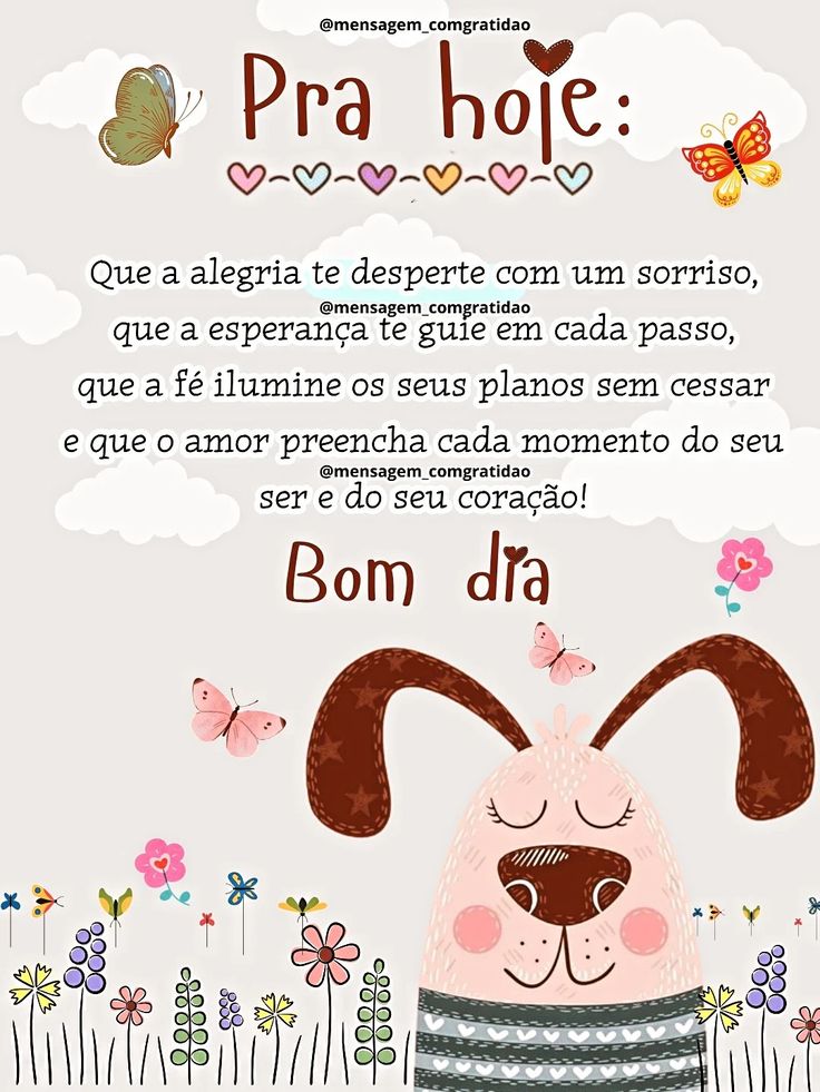 Bom Dia Greeting Card