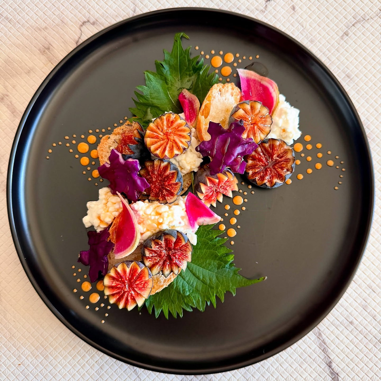 Edible Flower Platter