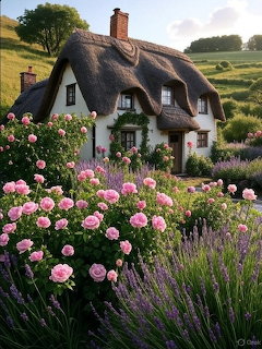 Thatched Cottage Garden