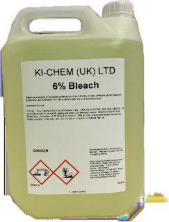 Bleach Container Label