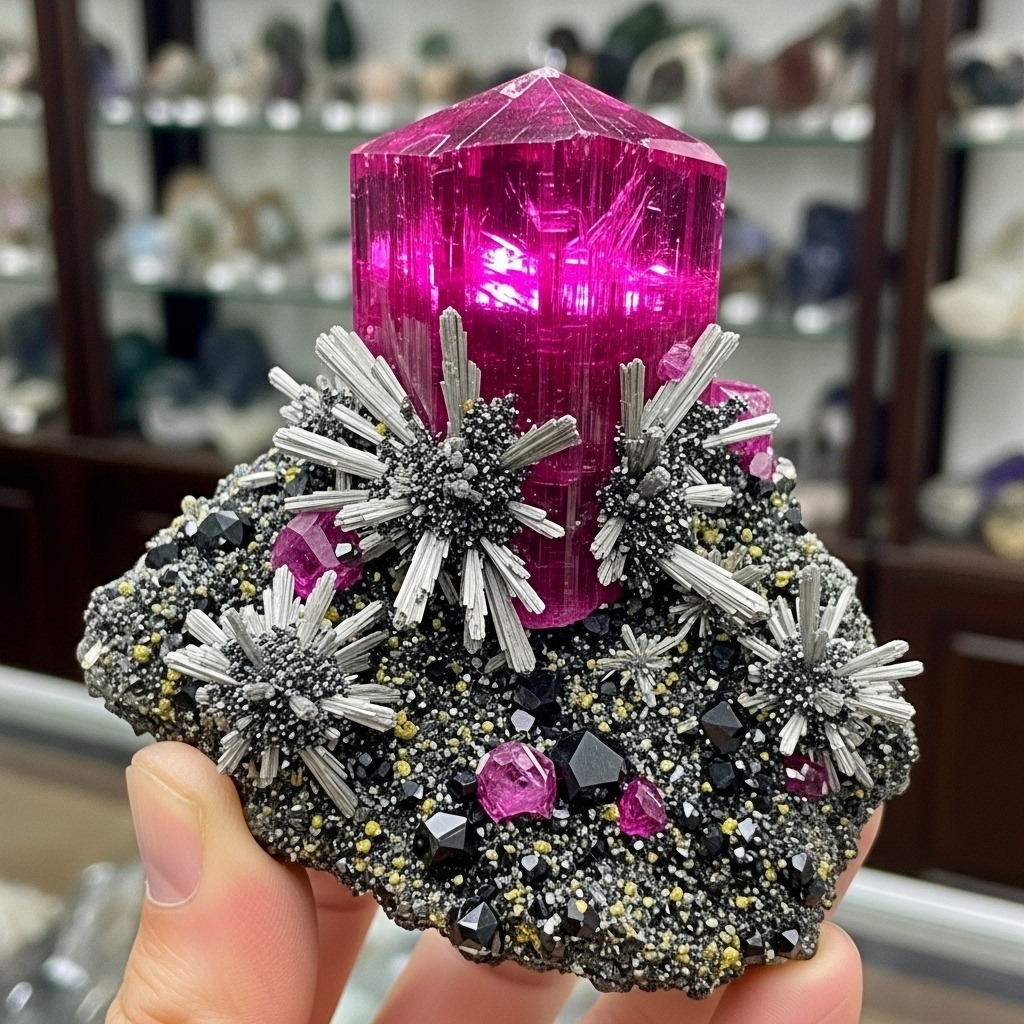Pink Crystal Specimen