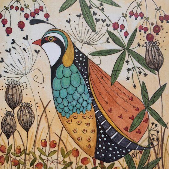 Partridge in Botanical Garden