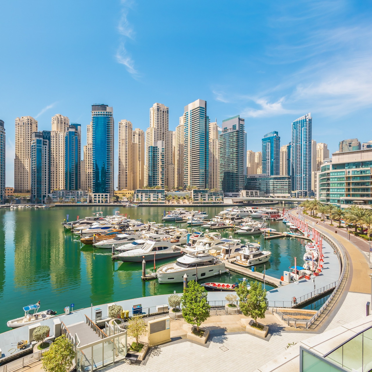 Dubai Marina Skyline