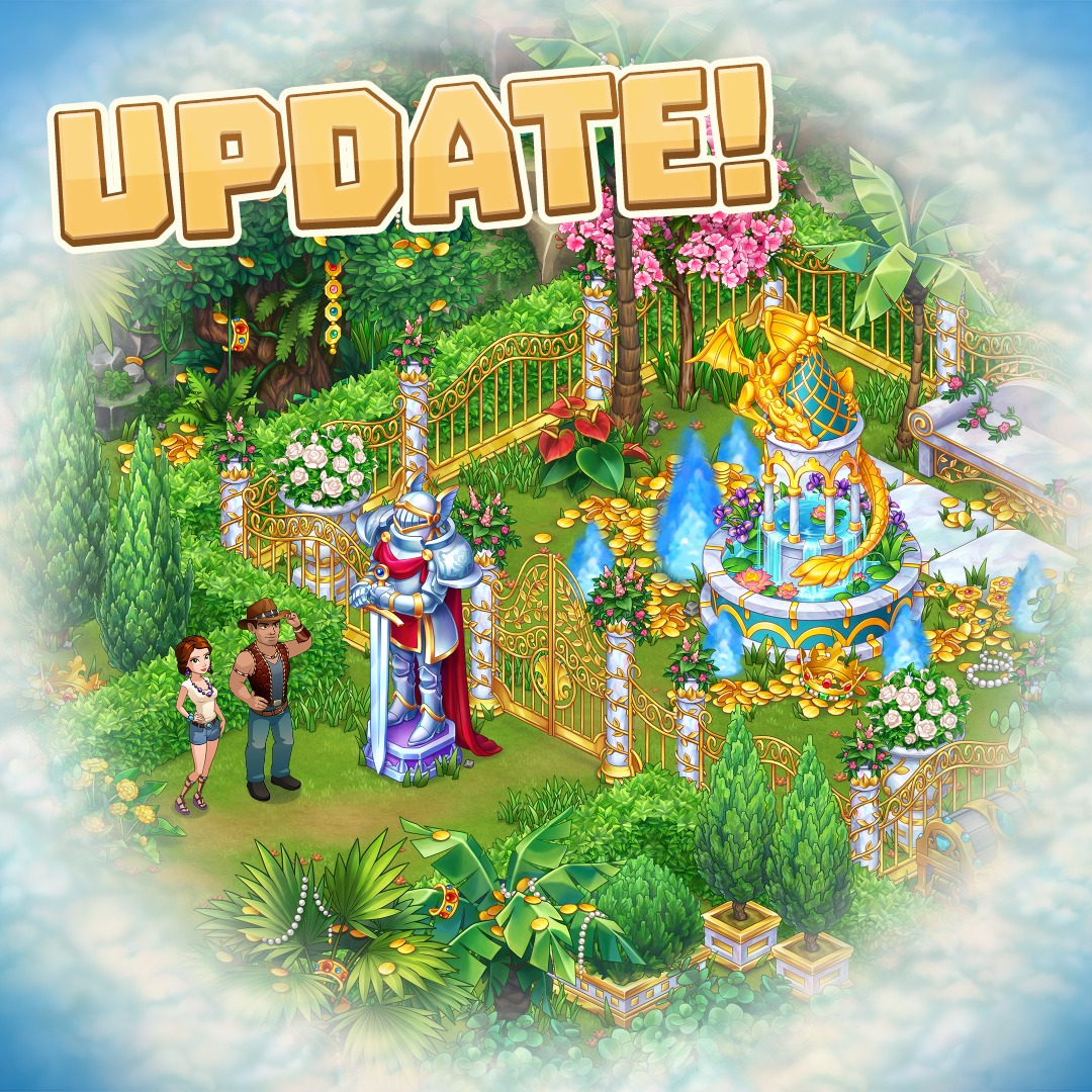 Colorful Garden Farm Game