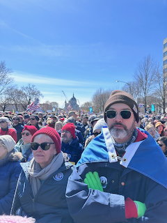Crowd at Outdoor Rally