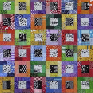 Colorful Patchwork Quilt