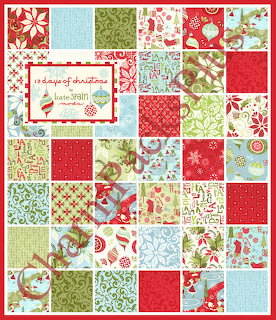 Christmas Patchwork Quilt Squares