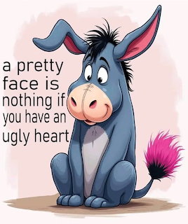 Eeyore Pretty Face Ugly Heart