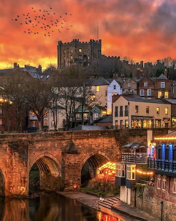 Castle Town Sunset