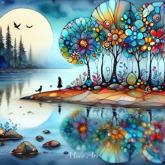 Fantasy Island Moon Scene