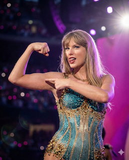 Taylor Swift Concert Pose