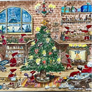 Santa's Brick Workshop