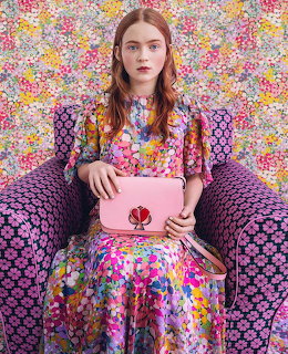 Sadie Sink Floral Fashion