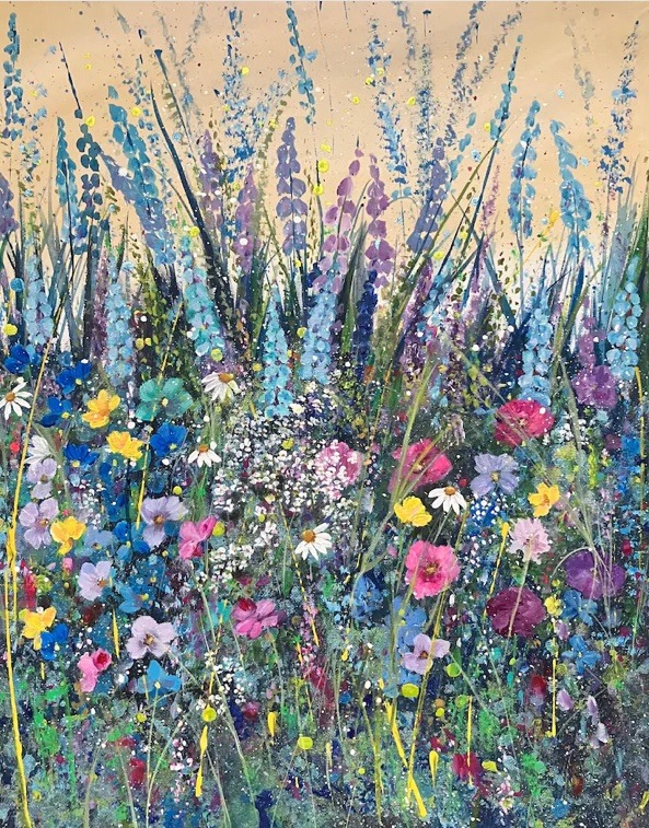 Wildflower Meadow Painting