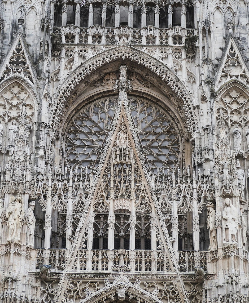 Gothic Cathedral Facade