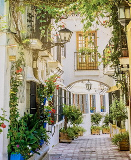 Spanish Village Courtyard