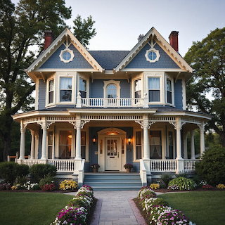 Victorian Blue House