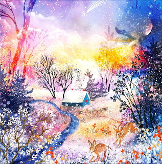 Enchanted Winter Cottage