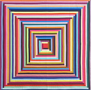 Concentric Rainbow Squares