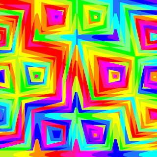 Colorful Abstract Squares