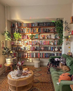 Cozy Reading Room Interior