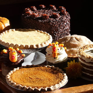 Cakes and Pies Display