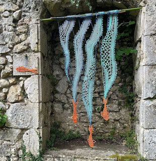 Lace Fish Hanging