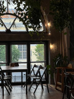 Cafe Interior Plants