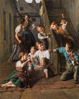 Victorian Family Scene