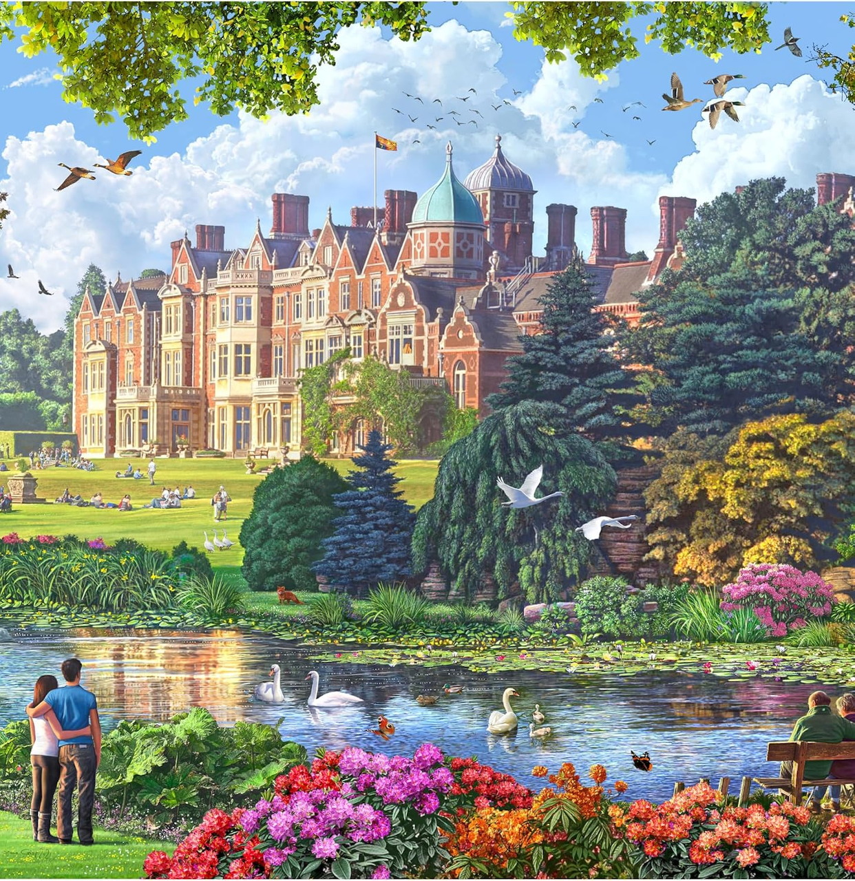 Castle by the Lake
