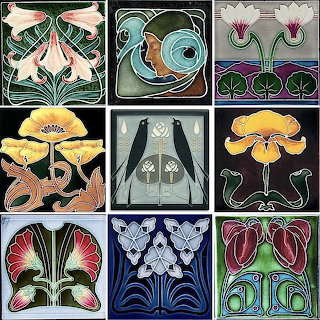 Art Nouveau Tile Collection