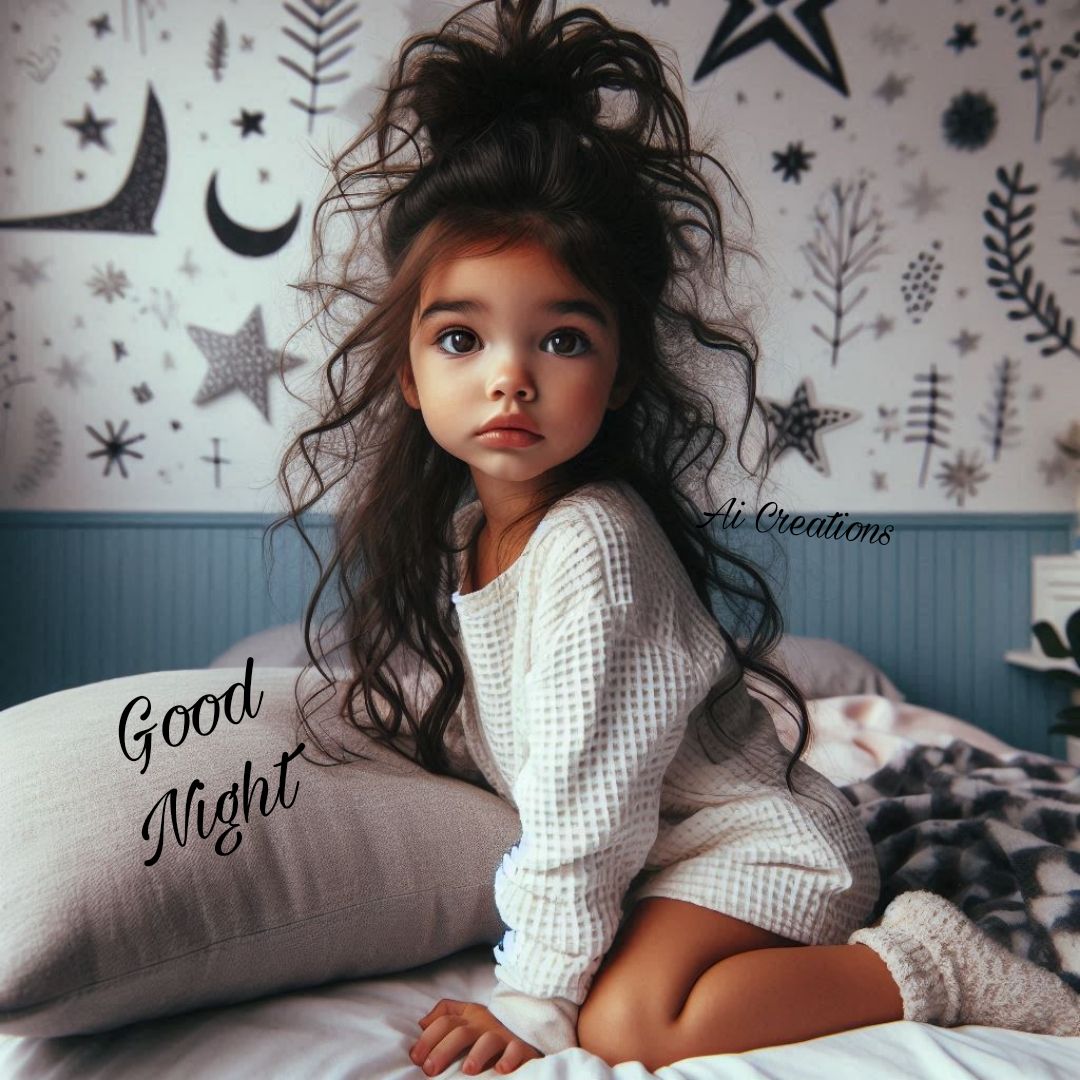 Girl on Bed