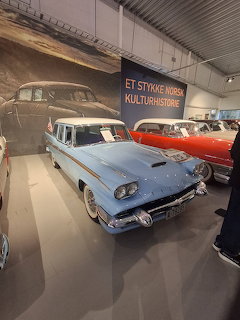 Vintage Cars Museum Display