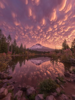 Mount Hood Oregon Sunset