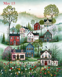 Folk Art Village in Spring