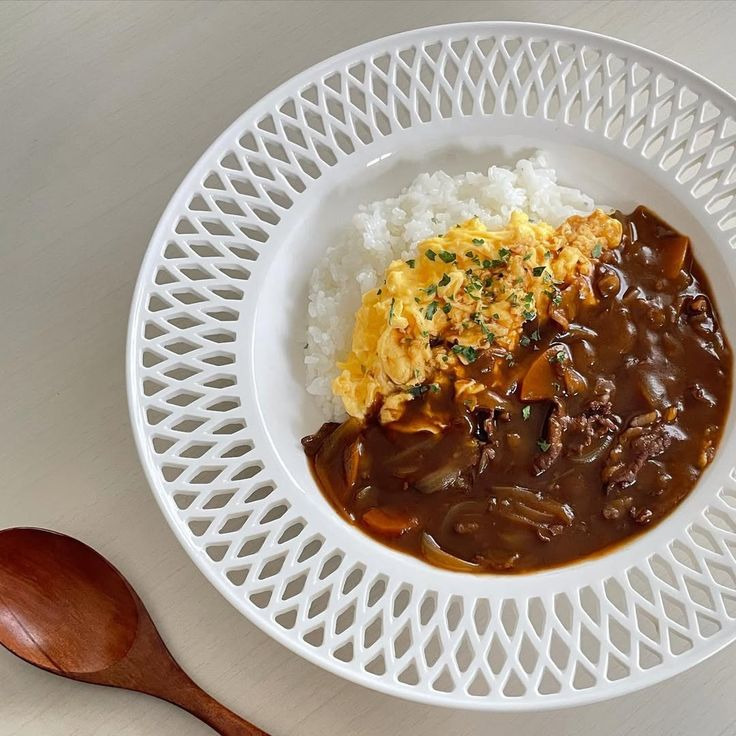 Japanese Curry Rice with Egg