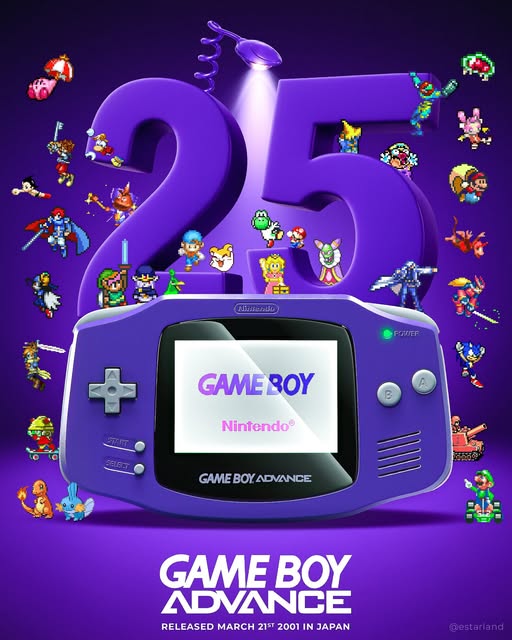 Game Boy Advance Handheld